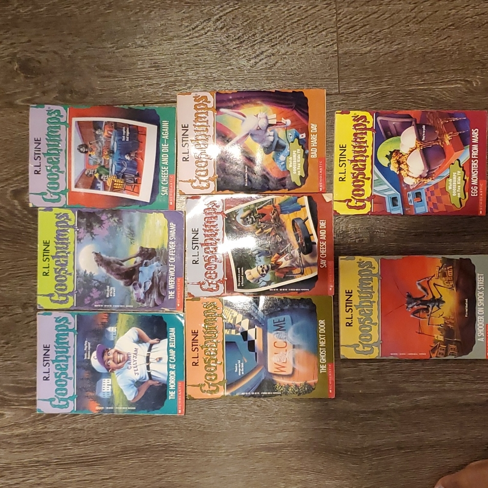 Vintage Goosebumps books